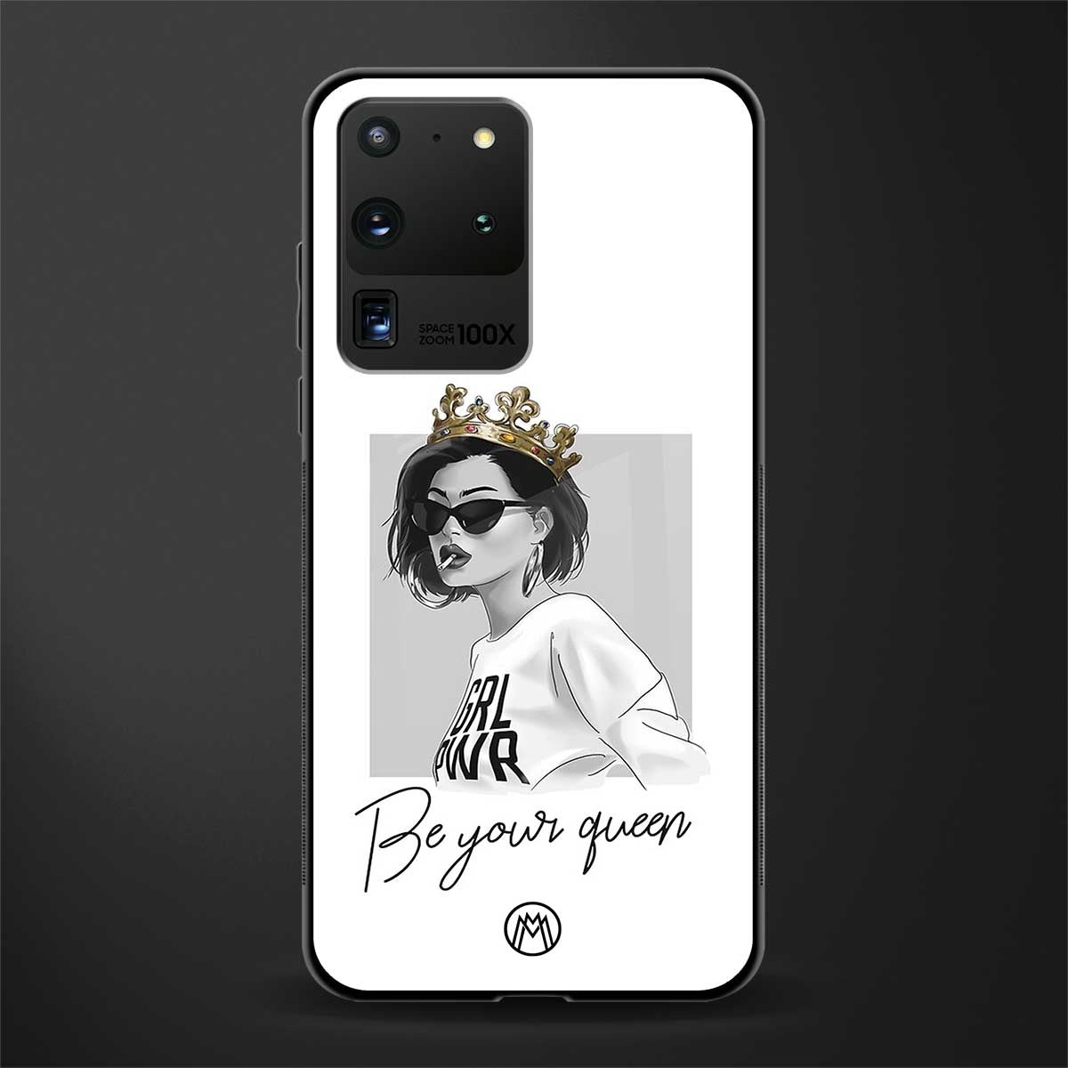 be your queen glass case for samsung galaxy s20 ultra image