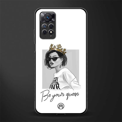 be your queen glass case for redmi note 11 pro image