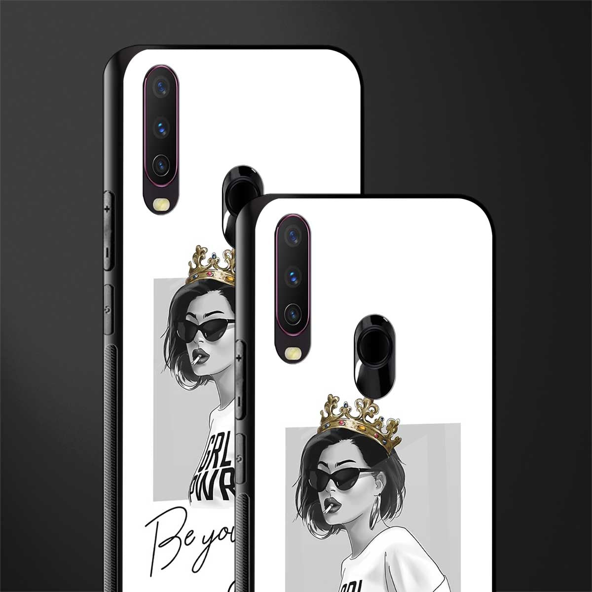 be your queen glass case for vivo u10 image-2
