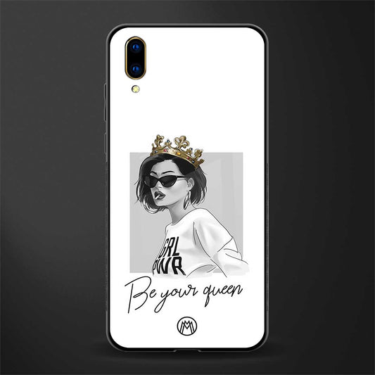 be your queen glass case for vivo v11 pro image