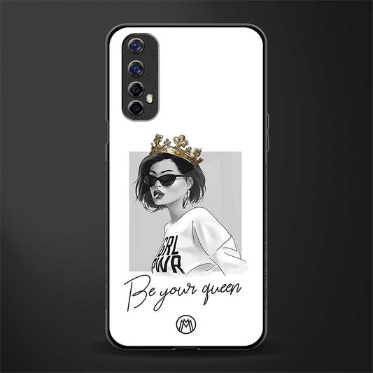 be your queen glass case for realme narzo 20 pro image