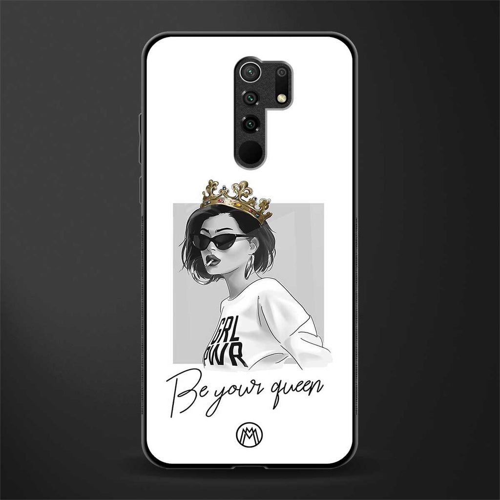 be your queen glass case for poco m2 image