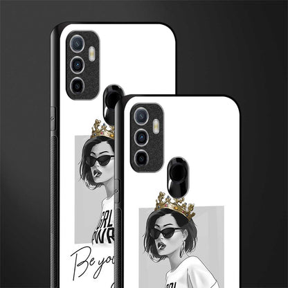 be your queen glass case for oppo a53 image-2