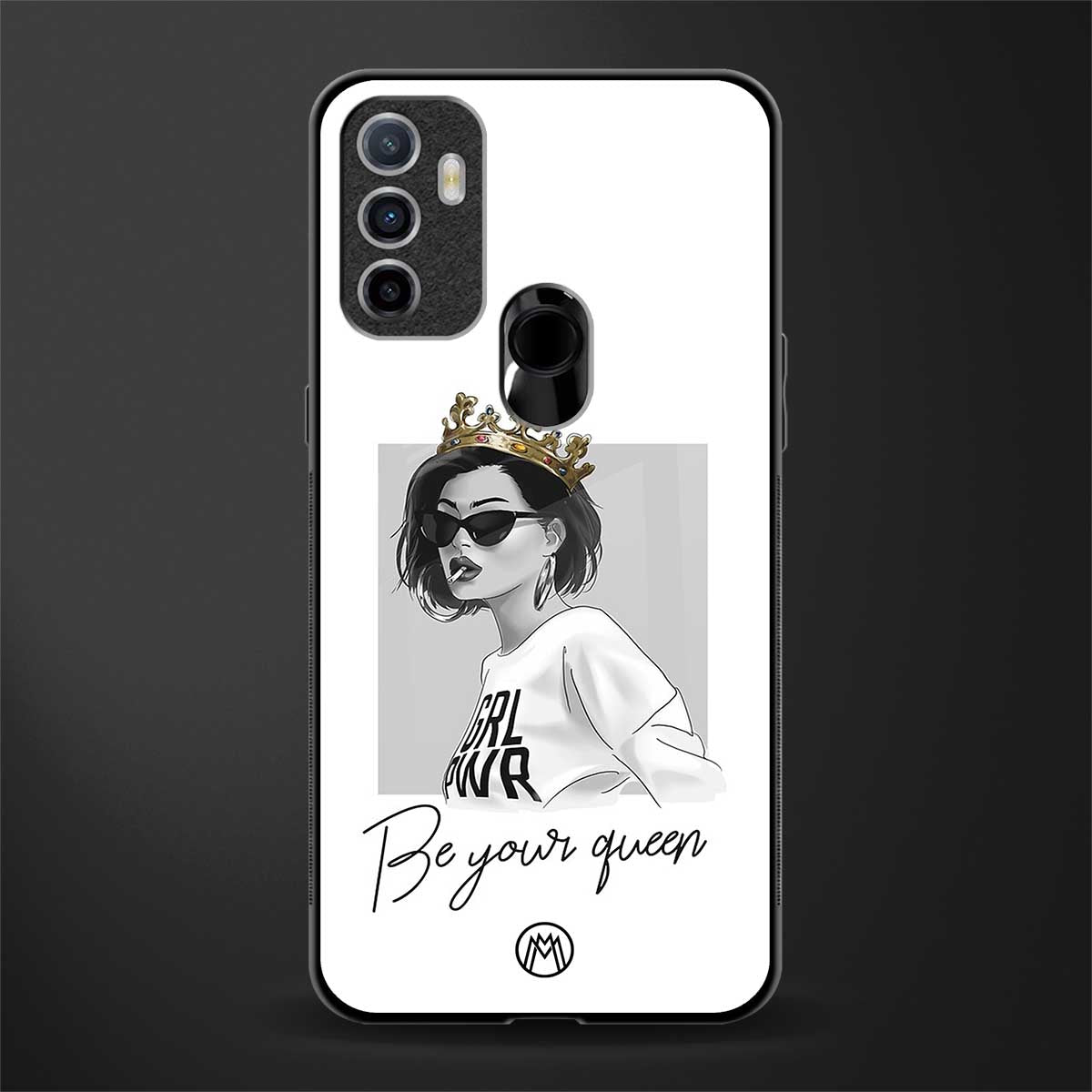 be your queen glass case for oppo a53 image