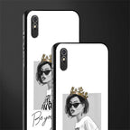 be your queen glass case for redmi 9a image-2