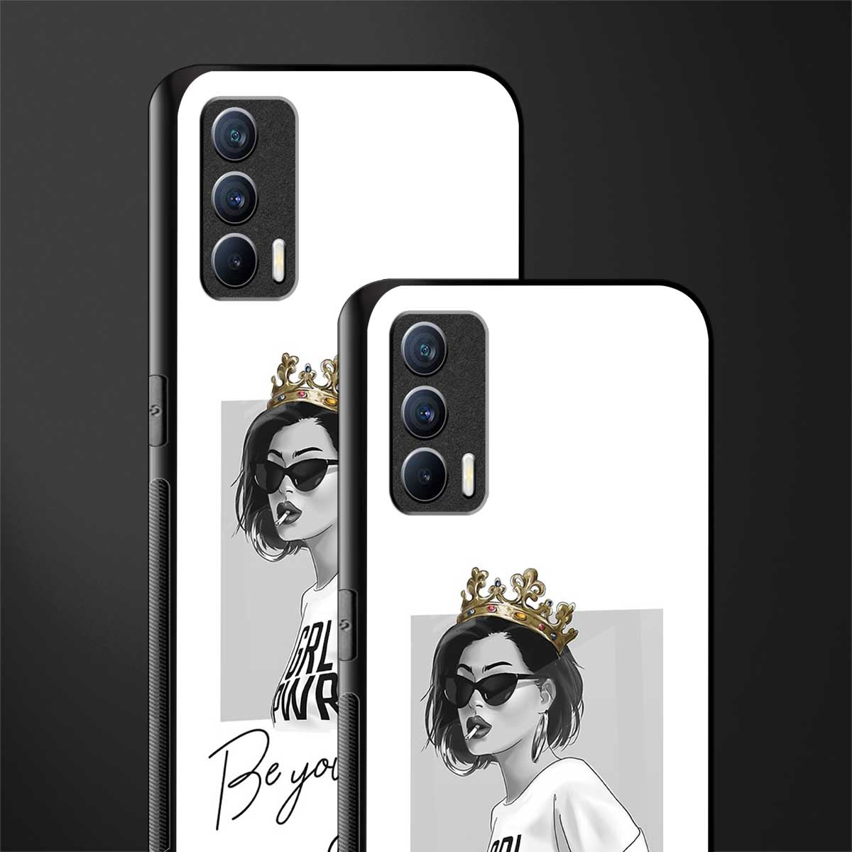 be your queen glass case for realme x7 image-2