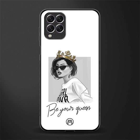 be your queen glass case for samsung galaxy f62 image