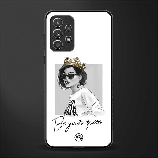 be your queen glass case for samsung galaxy a52 image