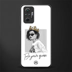be your queen glass case for redmi note 10 pro image