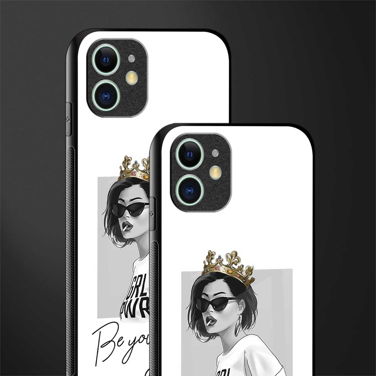 be your queen glass case for iphone 12 mini image-2
