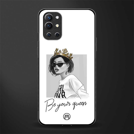 be your queen glass case for oneplus 9r image