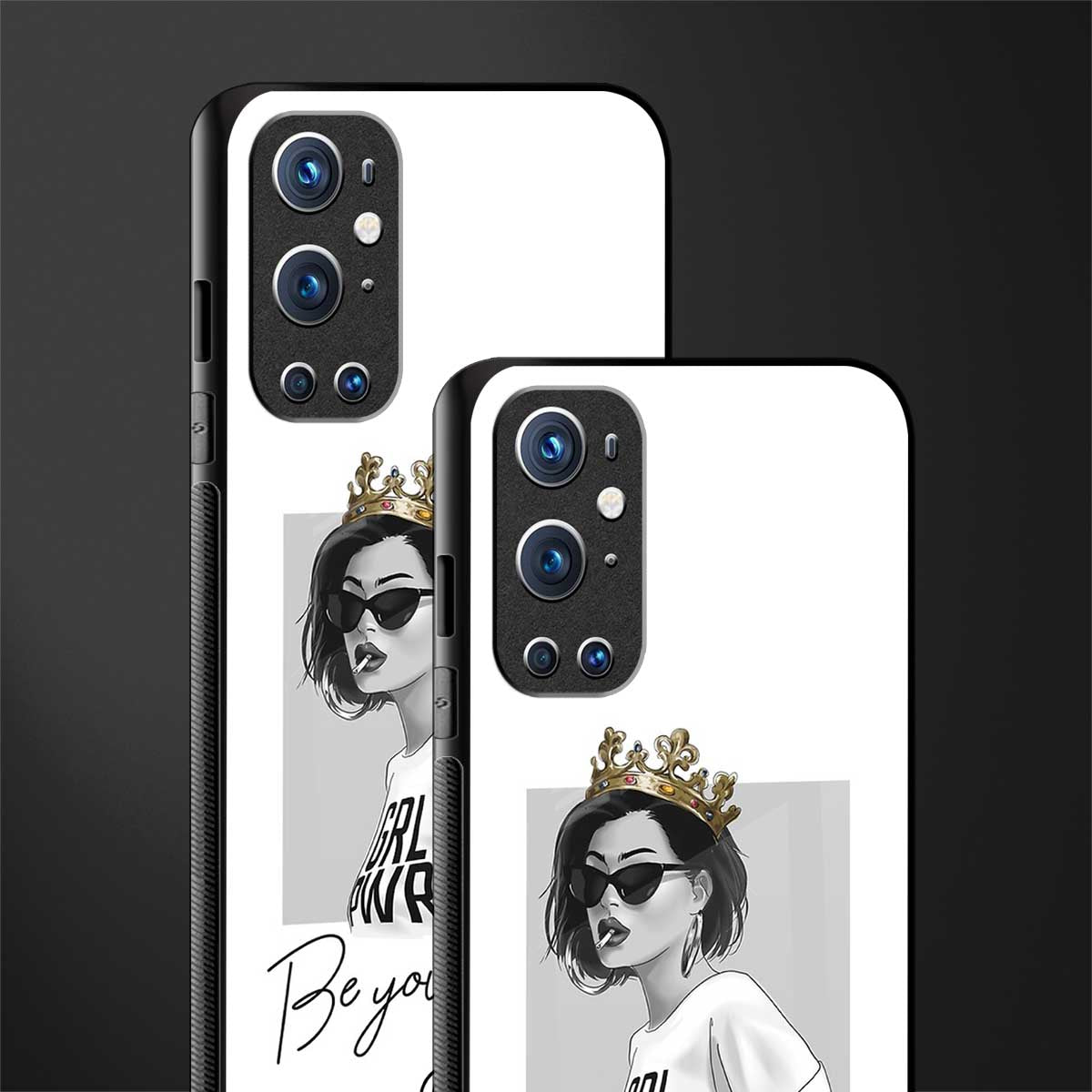 be your queen glass case for oneplus 9 pro image-2