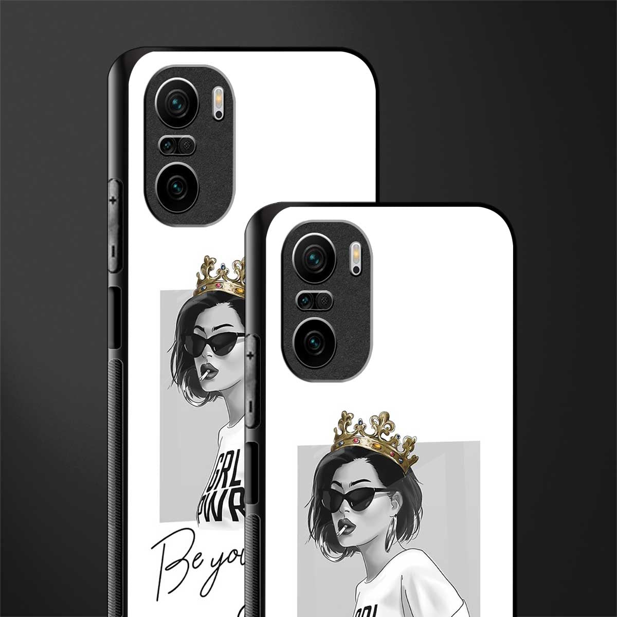 be your queen glass case for mi 11x 5g image-2