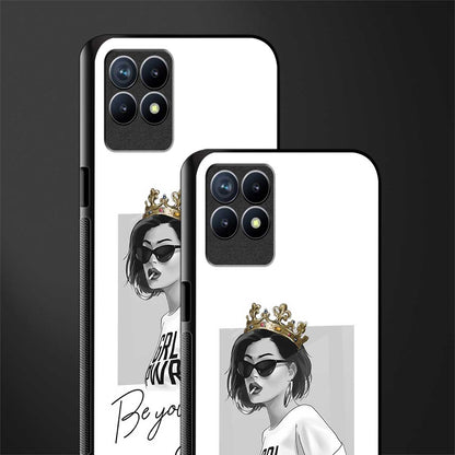 be your queen glass case for realme 8i image-2