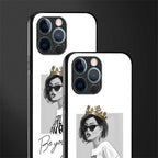 be your queen glass case for iphone 12 pro image-2
