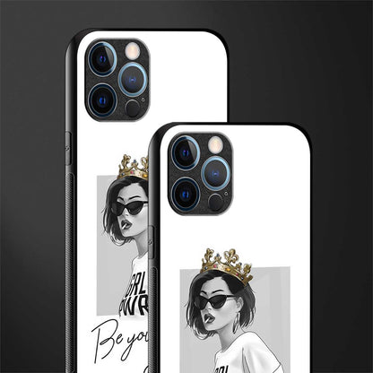 be your queen glass case for iphone 12 pro max image-2