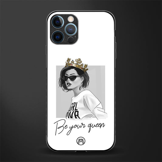 be your queen glass case for iphone 12 pro max image