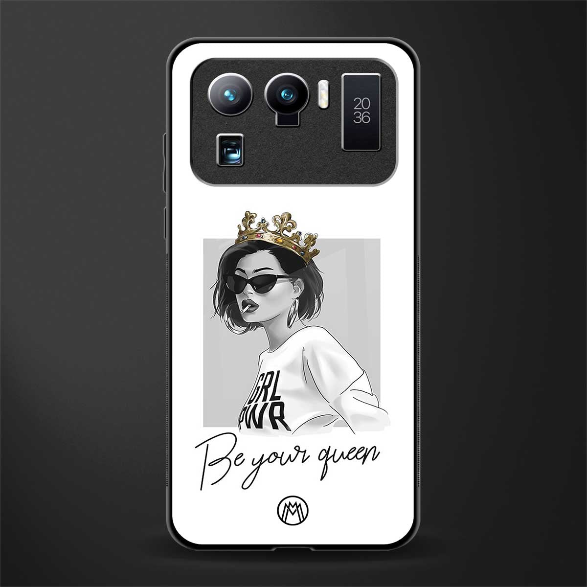be your queen glass case for mi 11 ultra 5g image