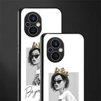 be your queen back phone cover | glass case for oppo f21 pro 5g
