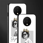 be your queen glass case for oneplus 7t image-2