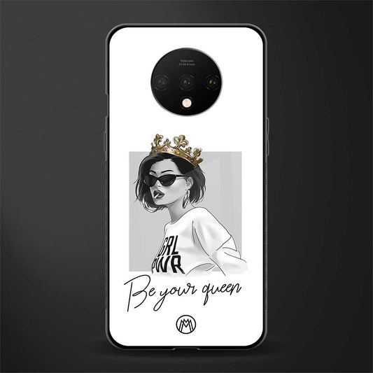be your queen glass case for oneplus 7t image