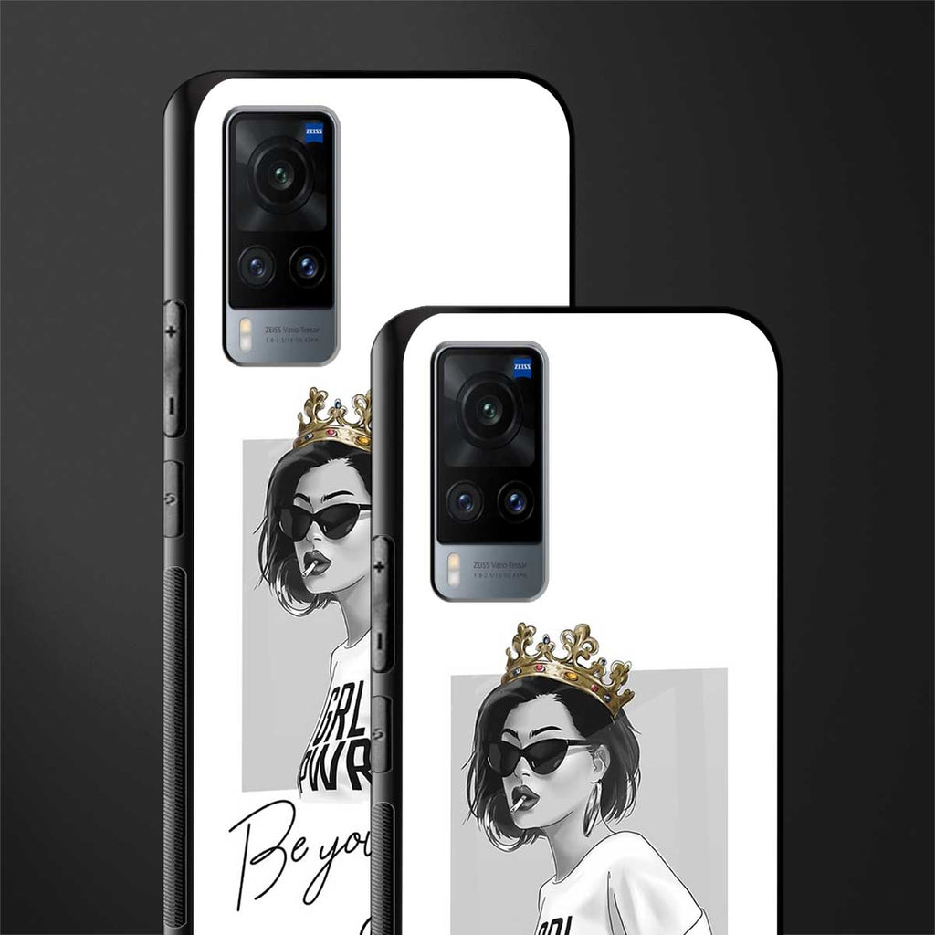 be your queen glass case for vivo x60 image-2