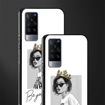 be your queen glass case for vivo x60 image-2