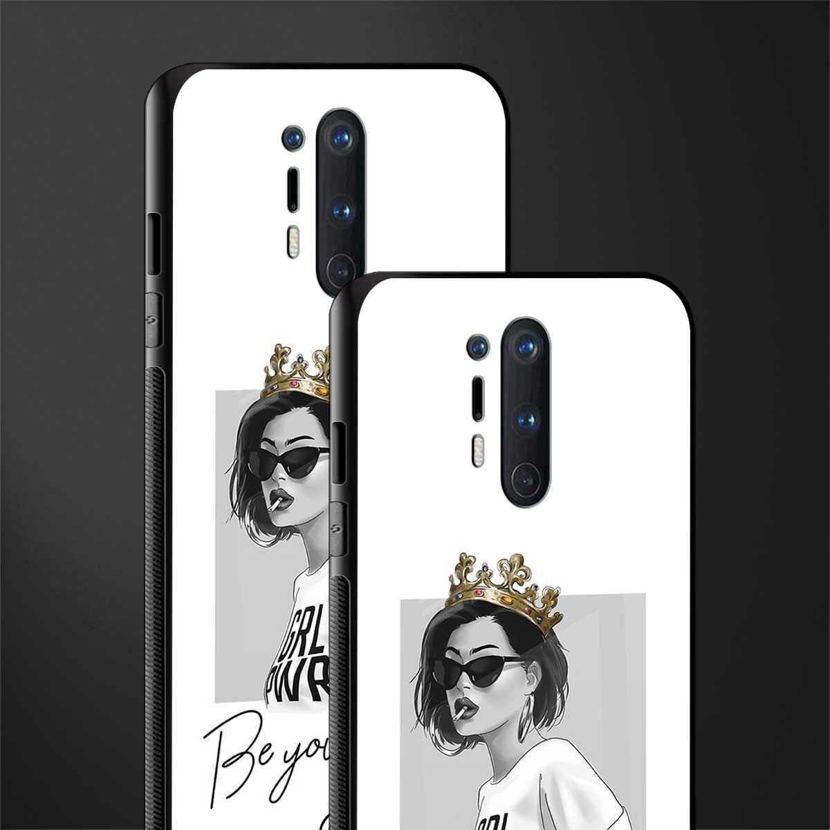 be your queen glass case for oneplus 8 pro image-2