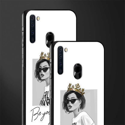 be your queen glass case for samsung a21 image-2