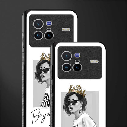 be your queen glass case for vivo x80 image-2