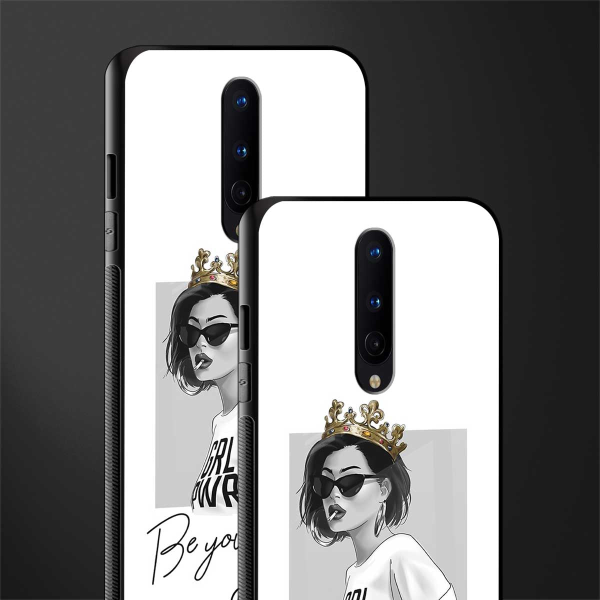 be your queen glass case for oneplus 8 image-2