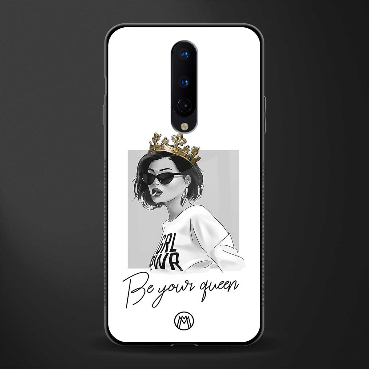 be your queen glass case for oneplus 8 image