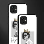 be your queen back phone cover | glass case for samsung galaxy a04