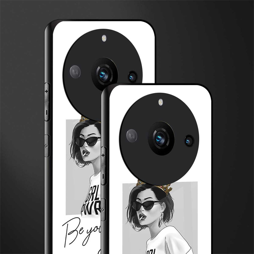be your queen back phone cover | glass case for realme 11 pro 5g