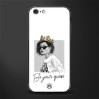 be your queen glass case for iphone 6 plus image