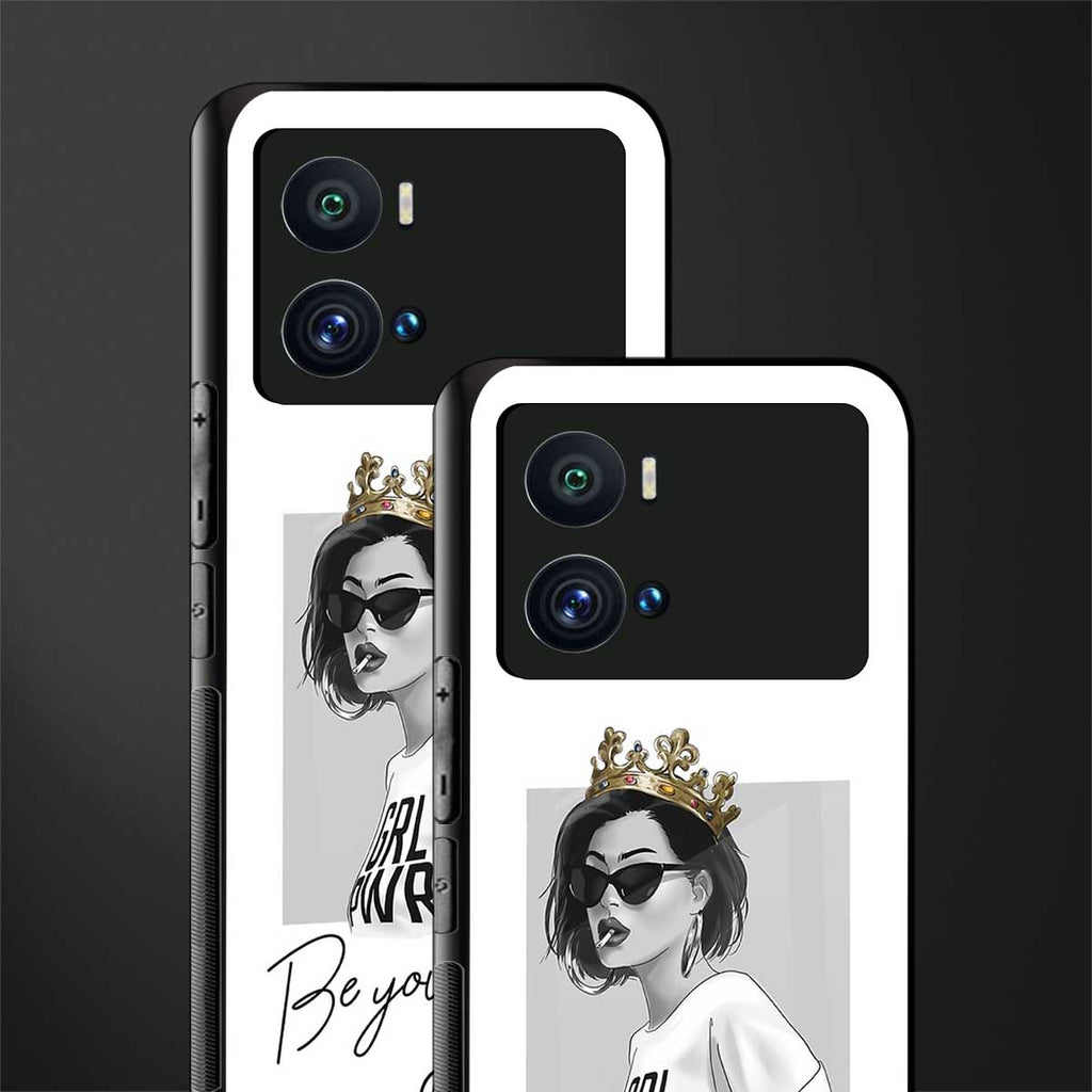 be your queen back phone cover | glass case for iQOO 9 Pro