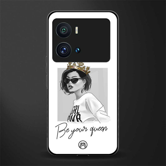 be your queen back phone cover | glass case for iQOO 9 Pro
