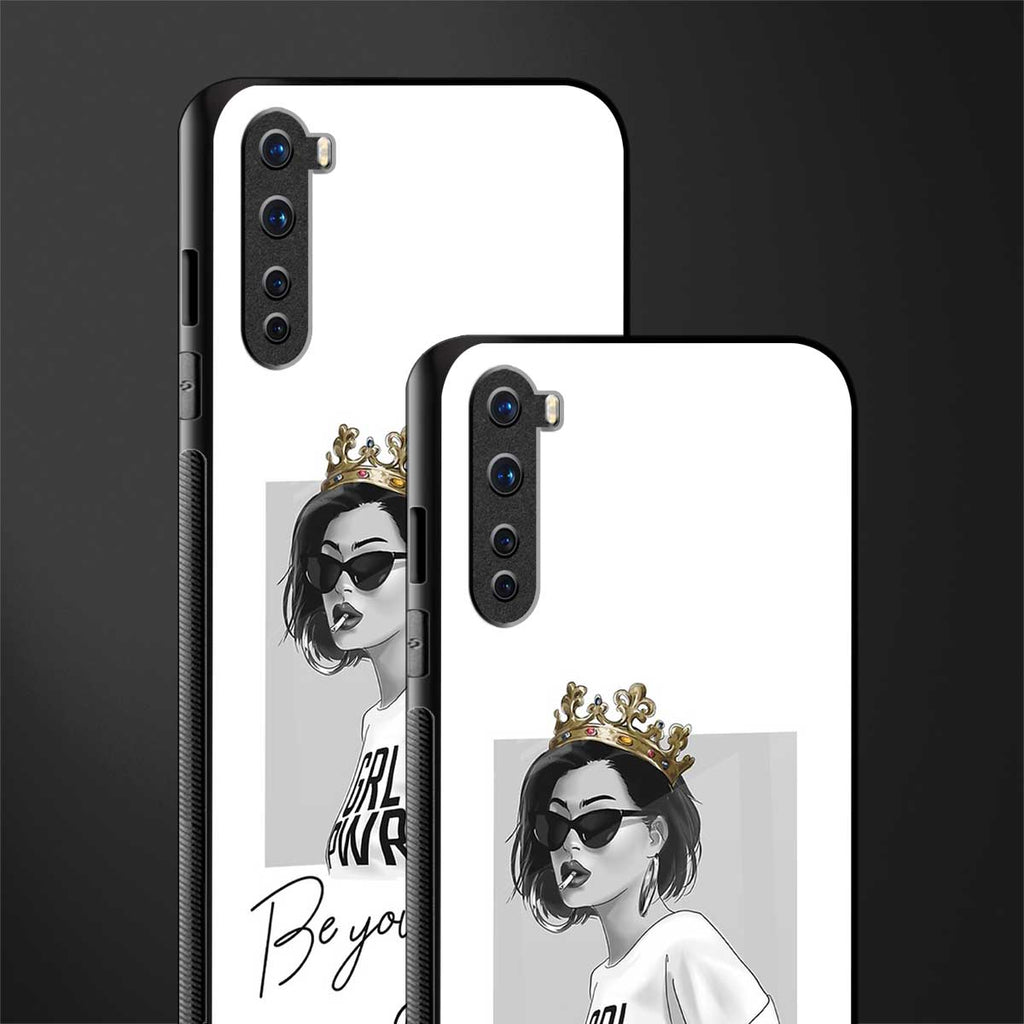 be your queen glass case for oneplus nord ac2001 image-2