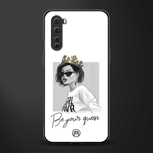 be your queen glass case for oneplus nord ac2001 image