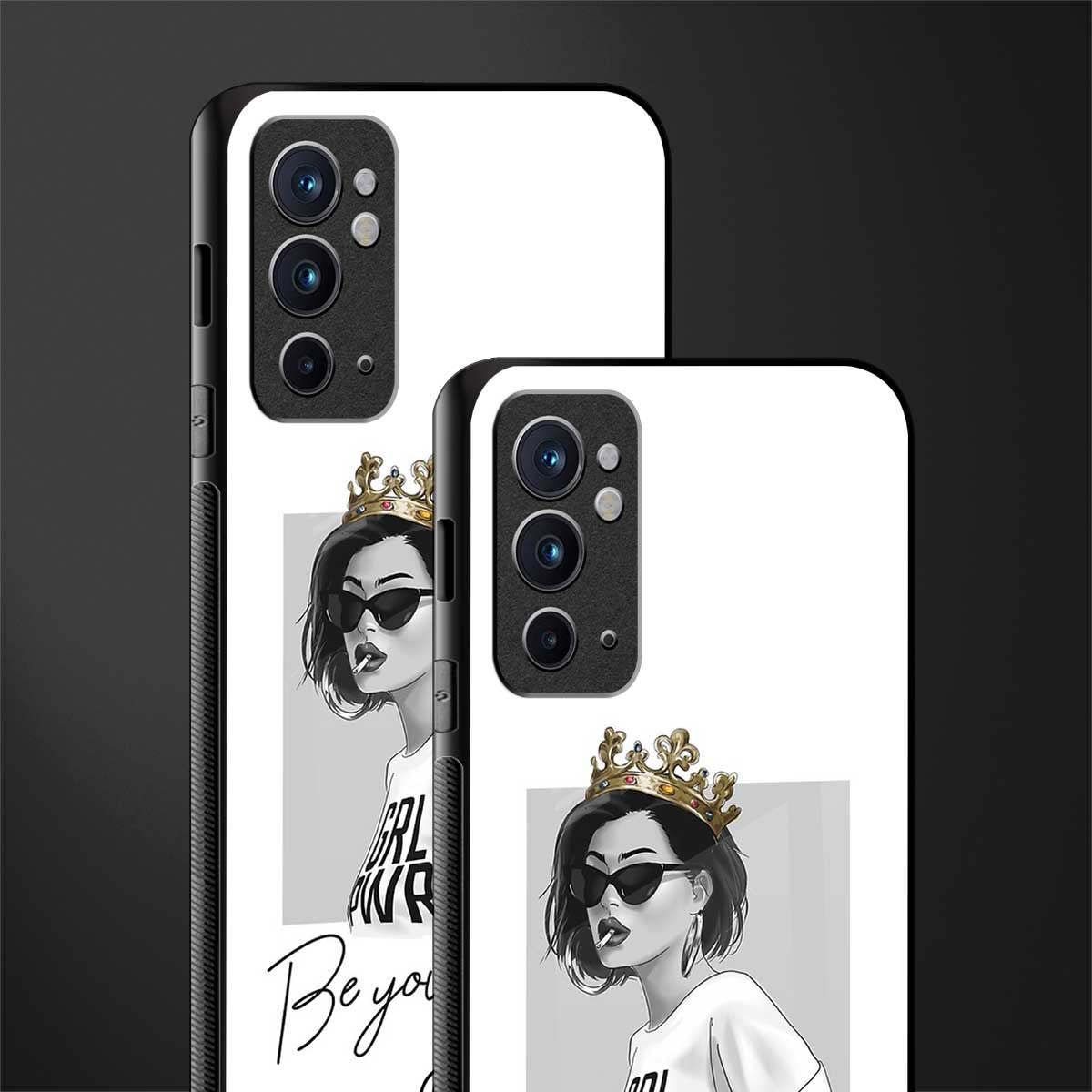 be your queen glass case for oneplus 9rt image-2