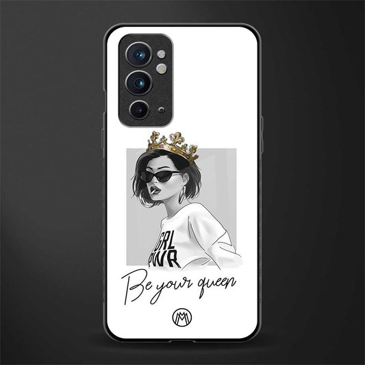 be your queen glass case for oneplus 9rt image