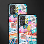 beach vibes collage glass case for samsung galaxy m31s image-2