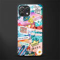 beach vibes collage glass case for mi 11 lite image