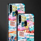 beach vibes collage glass case for samsung galaxy a20s image-2