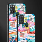 beach vibes collage glass case for realme 7i image-2
