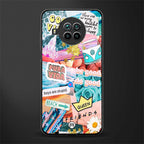 beach vibes collage glass case for mi 10i image