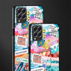 beach vibes collage glass case for samsung galaxy f62 image-2