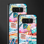 beach vibes collage glass case for samsung galaxy note 8 image-2