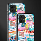beach vibes collage back phone cover | glass case for samsung galaxy a04