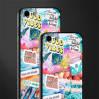 beach vibes collage glass case for iphone 7 image-2